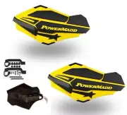 Powermadd Sentinel Hand Guards Mount Armor Kit Bright Yellow TRX 450R 450ER
