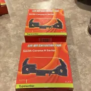 (2) Lift-Off Correction Tapes #11470 Smith Corona Series H Typewriters Black
