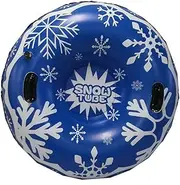 Winter Snow Tube, Inflatable Snow Tubes Heavy Duty High Speed Sled for Winter Sport