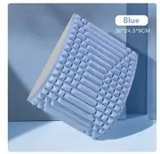 Portable Back Stretcher Pillow For Back Pain Relief Adjustable Spine Board Multi-Level Trigger Point Stretcher Posture Corrector Blue
