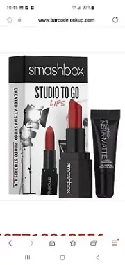 Smashbox Studio to Go Lips W/ Insta-Matte Lipstick Transformer Limited Edition