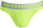 [YUYUPREF] Gentle and sexy men's underwear thong trendy ice silk G-string low waist T-back