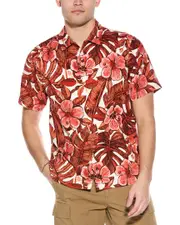 Tommy Bahama Floral Lush Silk Camp Shirt