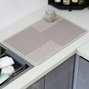 Reyoung 24"X16" Dish Drying Mats Kitchen Counter, Diatomite Large Dish Drying Ma