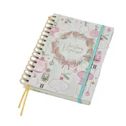 Pilbeam Living 21cm Organiser A5 Journal 100GSM Paper Stationery Christmas Swirl