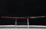 Performance Tempered Samurai Sword Katana Spring Steel Full Tang Shaver Sharp