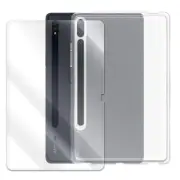 2in1 Screen Protector TPU Case for Samsung Galaxy Tab S7 FE 12.4 SM-T733N Tablet