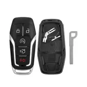 5 Button Keyless Car Remote Key Fob Case Shell For Mustang