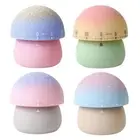 Cute Mushroom Timer for Time Management Mechanical Kitchen Countdown Timer