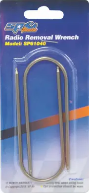 SP Tools SP61040 - Radio Removal Wrench