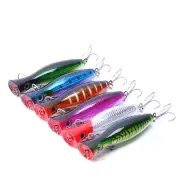 3pcs Lure Bait Hard Crankbait Fishing Tackle Kits Fish Bait Freshwater