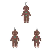 Gingerbread Man Scrubber Sponge - 3 Pack