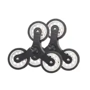 2Pcs Trolley Triangle Wheels Utility Portable Replacement for Foldable Cart