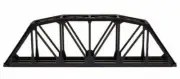 Atlas HO Scale ~ New 2024 ~ Code 83 ~ 18" Through Truss Bridge Kit ~ Black ~ 593
