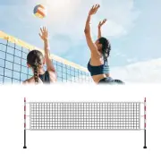 Nylon Volleyball Net Heavy Duty Professional Easy Setup Practice Net Volley Ball