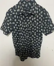 Brixton Charter Pattern Shirt Size M New With Tags