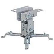 High Quality Universal Projector Ceiling Mount Max 44Lbs - Silver FREE SHIPPING