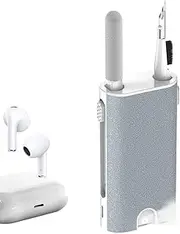 Cleaner Kit for Airpods,5 in 1 Small Cleaning Tool for Bluetooth Earbuds Multifunction Clean Kit with Cleaning Pen,Brush for Wireless Headphone,Mobile Phone Screen Clean Tool Accessory