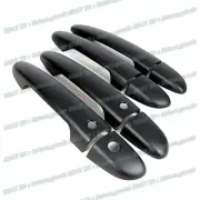 Matte Black Cover Trim For 2011-2014 Mazda 2 Side Smart Keyless Lock Door Handle