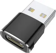 MUYOLUN Type-C Female to USB Male Adapter, Type C Female to A Male 480 Mbps, USB C 2.0 Female to USB-A Male Fast Charger Cable Converter with iPhone 16/15/14, Galaxy, MacBook Air, iPad Pro