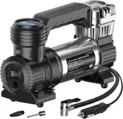 Avid Power 12V DC Portable Air Compressor, 30L/M Fast Inflation, Auto Tire Infla