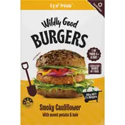 Wildly Good Smoky Cauliflower Burgers 2 pack