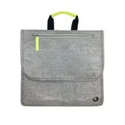 So-Mine Carrying Case Travel Essential - Ash Gray, Lime (sm421)