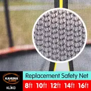 Kahuna Enclosure Replacement Trampoline Safety Inner Net 8 10 ft 12ft 14ft 16ft