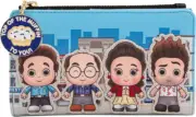 Seinfeld - City Chibi 6” Faux Leather Flap Wallet New Top of the Muffin to you!