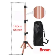 55Inch Mannequin Head Stand Adjustable Heavy Duty Wig Stand Tripod for Cosmetolo