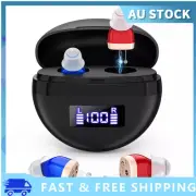 Ear Hearing Aids Digital Sound Voice In-Ear Enhancer Invisible Mini Amplifier;