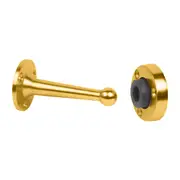 Scope Suction Wall Mounted Hold Open Door Stop Electro Brass DS120EB.B