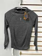 Specialized Seamless Merino Wool Baselayer, Womens', S/M, Gray- NEW