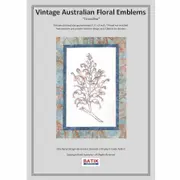 Sewing Embroidery Crafting Stitchery Kit Grevillea Inc Batik Fabric