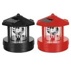 Lamp LED Solar Lighthouse Degree Lawn Light Street Light White Light