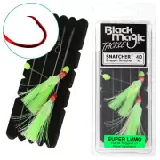 Black Magic Snapper Snatcher Flasher Rig 4/0 Super Lumo