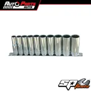 SP Tools 3/8"Dr Deep Socket Rail Set - 12pt Metric - 10pc | SP20240