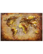 Empire Art Direct Globe Metal Artwork