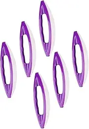 WRITWAA 6Pcs Household Nail Care Tool Professional Polishing Brush Waxing Brush for Nail Art and Buffing Easy to Use and Carry for Salon Home Use