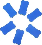TEHAUX 36pcs Blue Chalkboard Erasers for Felt Cloth Whiteboard Markers Dry Erase Paper Easel Magnet