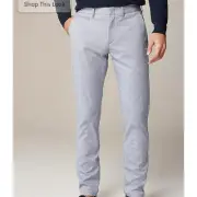 NWT J. Crew 770™ Straight-fit Tech Oxford Pant Sky Blue Oxford 34/34