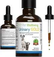 Pet Wellbeing Urinary Gold for Cats - Vet-Formulated - Supports Urinary Tract He