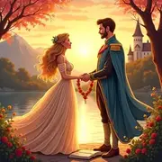 Beautiful Princess, Handsome Prince And True Love