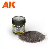 AK-Interactive Small Railroad Ballast for 1/72, HO Scale Railway Scene (100ml)