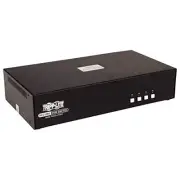 Tripp Lite Secure KVM Switch 4-Port Dual-Monitor HDMI 4K30Hz NIAP PP3.0 TAA