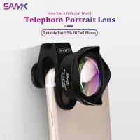 在飛比找蝦皮購物優惠-Sanyk 4K 高清 65mm 手機長焦鏡頭人像鏡頭模糊背