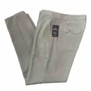 BRIXTON 36x34 Olive Green Surplus Relaxed Fit Pant 100% Cotton NEW