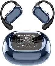 AI Language Translator Earbuds, OWS LCD Touch Screen Real-Time Translation Headphones 150 Languages & Accents &10 Languages Offline Translation, Translation Device for Travel Business Learning Meeting