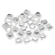 LED Convex Lens 30pcs 60 Degree Angle PMMA Optical Lens for 5050 LED Lamp Beads