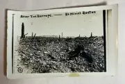 WWI WAR PHOTO St. MIHIEL SECTOR AFTER THE BARRAGE 315th DIVISION RARE ANTIQUE